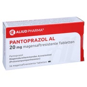 PANTOPRAZOL AL 20 mg magensaftresistente Tabletten 56 St