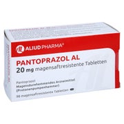 PANTOPRAZOL AL 20 mg magensaftresistente Tabletten 98 St