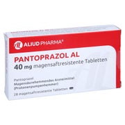 PANTOPRAZOL AL 40 mg magensaftresistente Tabletten 28 St