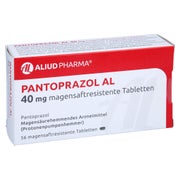 PANTOPRAZOL AL 40 mg magensaftresistente Tabletten 56 St