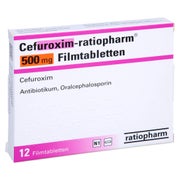 CEFUROXIM-ratiopharm 500 mg Filmtabletten 12 St