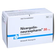 NICERGOLIN-neuraxpharm 30 mg Filmtabletten 100 St