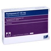PANTOPRAZOL-CT 40 mg magensaftresistente Tabletten 7 St