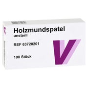 Produktabbildung: Holzmundspatel 100 St