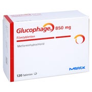 Glucophage 850 mg Filmtabletten 120 St