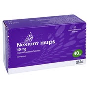 NEXIUM mups 40 mg magensaftresistente Tabletten 60 St