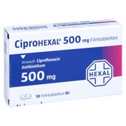 Ciprohexal 500 mg Filmtabletten 10 St