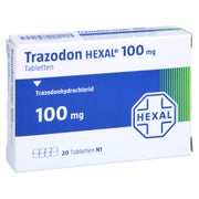 Trazodon Hexal 100 mg Tabletten 20 St