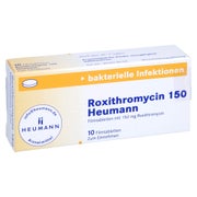 Roxithromycin 150 Heumann Filmtabletten 10 St