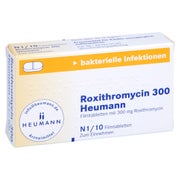 Roxithromycin 300 Heumann Filmtabletten 10 St