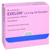 EXELON 13,3 mg/24 Stunden transdermale Pflaster 30 St