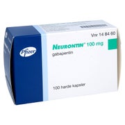 Neurontin 100 mg Hartkapseln 100 St