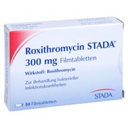 ROXITHROMYCIN STADA 300 mg Filmtabletten 10 St