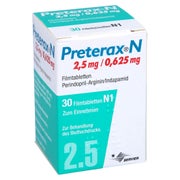 PRETERAX N 2,5 mg/0,625 mg Filmtabletten 30 St
