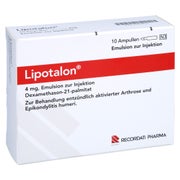 LIPOTALON 4 mg Emulsion zur Injektion Ampullen 10X1 ml