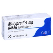 Metypred 4 mg GALEN Tabletten 50 St
