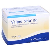 VALPRO BETA 150 magensaftresistente Filmtabletten 100 St