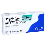 Prednison 50 mg GALEN Tabletten 10 St