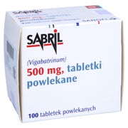 Sabril 500 mg Filmtabletten 100 St