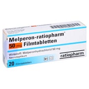 Melperon-ratiopharm 50 mg Filmtabletten 20 St
