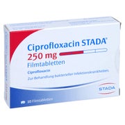CIPROFLOXACIN STADA 250 mg Filmtabletten 10 St