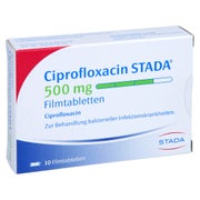 CIPROFLOXACIN STADA 500 mg Filmtabletten 10 St