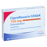 CIPROFLOXACIN STADA 750 mg Filmtabletten 10 St