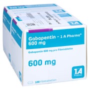 GABAPENTIN-1A Pharma 600 mg Filmtabletten 200 St