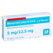 BISOPROLOL plus 5/12,5-1A Pharma Filmtabletten 30 St
