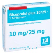 BISOPROLOL plus 10/25-1A Pharma Filmtabletten 50 St