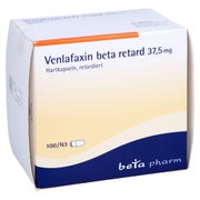 VENLAFAXIN beta retard 37,5 mg Hartkapseln 100 St