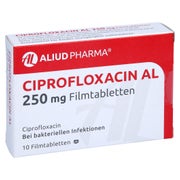 Ciprofloxacin AL 250 mg Filmtabletten 10 St
