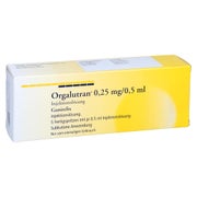ORGALUTRAN 0,25 mg/0,5 ml Inj.-Lsg.i.e.Fertigspr. 1X5 St