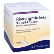 RIVASTIGMIN beta 9,5 mg/24 Std. transderm.Pflaster 90 St