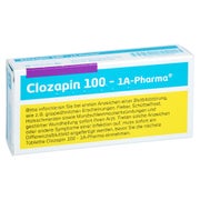 Clozapin 100-1a Pharma Tabletten 20 St