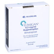 Lumigan 0,3 Mg/ml Augentropfen 3X3 ml