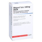 METYPRED forte 1000mg GALEN P.u.LM H.e.Inj./Inf.L. 1 St