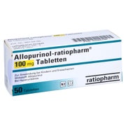 Allopurinol-ratiopharm 100 mg Tabletten 50 St