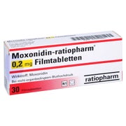 MOXONIDIN-ratiopharm 0,2 mg Filmtabletten 30 St