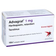 Advagraf 1 mg Hartkapseln retardiert 100 St