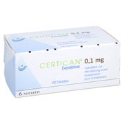 CERTICAN 0,1 mg Tabl.z.Herst.e.Susp.z.Einnehmen 100 St