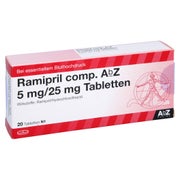 Ramipril Comp. AbZ 5 mg/25 mg Tabletten 20 St