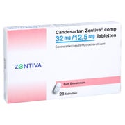 CANDESARTAN Zentiva comp 32 mg/12,5 mg Tabletten 28 St