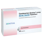 CANDESARTAN Zentiva comp 32 mg/12,5 mg Tabletten 56 St