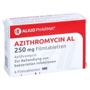 Azithromycin AL 250 mg Filmtabletten 6 St