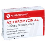 Azithromycin AL 500 mg Filmtabletten 3 St