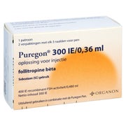 PUREGON 300 I.E./0,36 ml Injekt.-Lsg.i.Pat.+6 Nad. 1 St