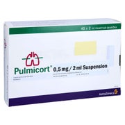 PULMICORT 0,5 mg/2 ml Suspension f.einen Vernebler 40X2 ml