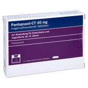 PANTOPRAZOL-CT 40 mg magensaftresistente Tabletten 14 St