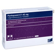 PANTOPRAZOL-CT 40 mg magensaftresistente Tabletten 56 St